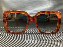 GUCCI GG0141S 002 Havana Square Women's Sunglasses 53 mm