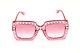 Gucci Gg0148s 0148s 003 Pink Blink Sunglasses 0148 Final Sale