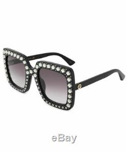 GUCCI GG0148S Black/Grey Shaded (001 A) Sunglasses