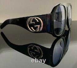 GUCCI GG0152S BLACK Men's / Women's Frame Gradient Lens Oversized Sunglasses