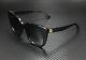 Gucci Gg0163s 001 Cat Eye Black Grey 51 Mm Women's Sunglasses