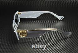 GUCCI GG0516S 002 Square Grey White Grey Silver 52 mm Women's Sunglasses