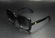Gucci Gg0632s 001 Square Black Shiny Black Grey 56 Mm Women's Sunglasses