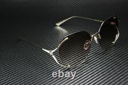 GUCCI GG0651S 003 Gold Brown Gradient Square Women's Sunglasses 59 mm