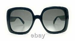 GUCCI GG0713S 001 Black Grey Gradient Women's Sunglasses 55 mm