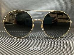 GUCCI GG0878S 001 Gold Round Women's 59 mm Sunglasses