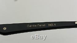 Gentle Monster X Fendi Sunglasses FF0369/S Dark Gray Frame Light Blue Lens KB71P