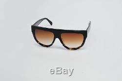 Genuine CELINE Shadow Ladies Black Tortoise Havana CL 41026/S FU5/51 Sunglasses