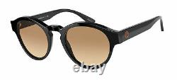 Giorgio Armani AR 8146 Black/Brown Shaded 50/21/145 women Sunglasses