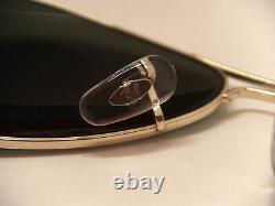 Guaranteed 100% Genuine Ray Ban Aviator RB3025 L0205 Sunglasses 58mm Green Lens