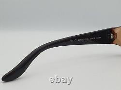 Gucci 2456 Sunglasses Vintage Optyl Narrow Metal Logo Brown Black