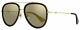 Gucci Aviator Sunglasses Gg0062s 001 Gold/black 0062