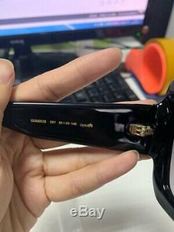 Gucci GG0053S 001 54mm Oversize Square Black Women Sunglasses