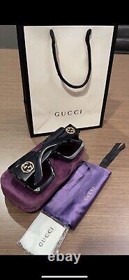 Gucci GG0053S 54mm Oversize Square Sunglasses Black