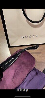 Gucci GG0053S 54mm Oversize Square Sunglasses Black