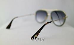 Gucci GG0062S 003 Sunglasses Gold 100% UV Aviator Sunglasses