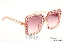 Gucci GG0148S 003 Inspired Women's PINK/Pink Gradient Sunglasses Auth CLEARANCE
