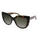 Gucci Gg0164s 002 Havana Plastic Cat-eye Sunglasses Brown Gradient Lens