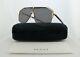 Gucci Gg0291s 001 Shield Sunglasses Black With Grey Lens 100% Uv