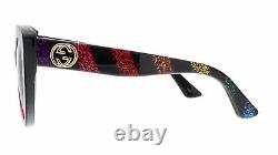 Gucci GG0327S-003 Black Cateye Sunglasses