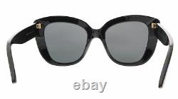 Gucci GG0327S-003 Black Cateye Sunglasses