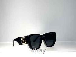 Gucci GG0956S Acetate Black Square Sunglasses