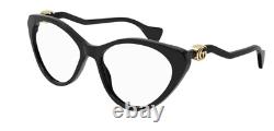 Gucci GG 1013O 001 Black Cat-Eye Women's Eyeglasses