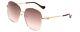 Gucci Gg 1089sa 002 Gold / Brown Shaded Sunglasses Gg1089s 61mm