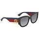 Gucci Grey Gradient Cat Eye Sunglasses Gg0276s-001 53 Gg0276s-001 53