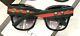 Gucci Square Frame Black Green Sunglasses With Web Women New