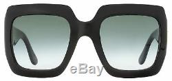 Gucci Square Sunglasses GG0053S 001 Black 54mm 0053