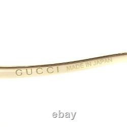 Gucci Sunglasses GG0352S 001 Gold Square Frames with Black Lenses 99-0-145