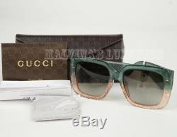Gucci Sunglasses Gg 3837/f/s Rmqsm Ombre Glitter Optyl Square Interlocking G