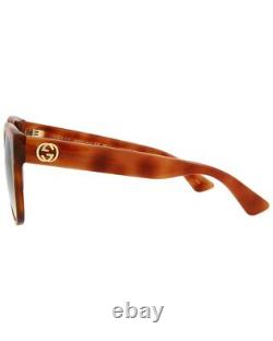 Gucci Women's Gg0035sn 54Mm Sunglasses Women's Brown