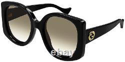 Gucci Women's Oversize Round Butterfly Sunglasses GG1257SA Italy