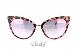 Guess 257152 Womens Gu3035 Cat Eye Sunglasses Pink Frame/Bordeaux