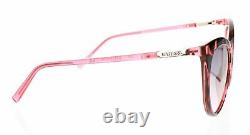 Guess 257152 Womens Gu3035 Cat Eye Sunglasses Pink Frame/Bordeaux