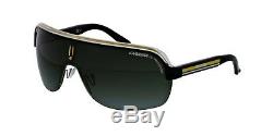 HOT NEW Authentic CARRERA Sunglasses TOPCAR 1 Black Crystal Yellow Shield KBNPT