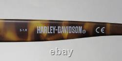 Harley-davidson Hd 0117v 52e Green Tortoise Full Rim Designer Modern Sunglasses
