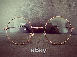 Harry Potter Gold Metal Oversized Vintage Round Fashion Glasses 60s 80s