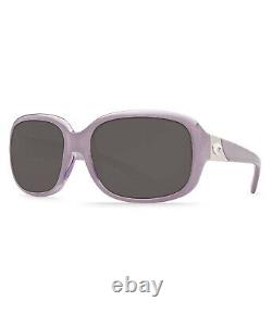 Htf! Costa Gannet Shiny Sea Lavender Womens Polarized Sunglasses Gnt 118 580p