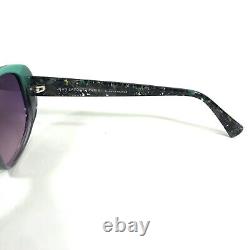 Jean Lafont Sunglasses VALLAURIS 55 3083 Blue Cat Eye Frames with Purple Lenses