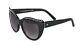 Kate Spade Black Frame Jewel Studded Gradient Women's Lesia/s 507 Sunglasses$180