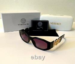 Latest Versace MEDUSA BIGGIE VE4361 Black Gray 53mm Lens Unisex Sunglasses