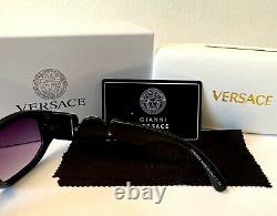 Latest Versace MEDUSA BIGGIE VE4361 Black Gray 53mm Lens Unisex Sunglasses