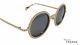 Limited Chanel Round Pearl Rose Gold / Silver Mirror Sunglasses Auth Clearance