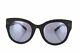 Linda Farrow Lfl/393/11 Black Cat Eye Sunglasses 154930