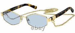 Marc Jacobs MARC 496/S Gold/Blue 55/17/140 women Sunglasses