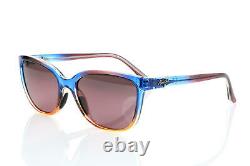 Maui Jim 275554 Women Honi Polarized Cat Eye Sunglasses, Sunset/Maui Rose Small