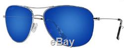 Maui Jim Blue Mirror Cliff House B247-17 Aviator Sunglasses Polarized Men Womens